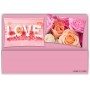 COMPLETO LETTO IMMAGINI LOVE FIORI