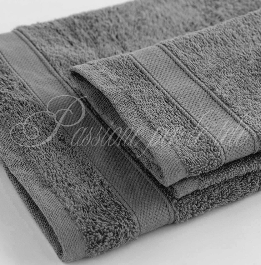 Set asciugamani 1+1 (viso + ospite) spugna di cotone bianco Perla