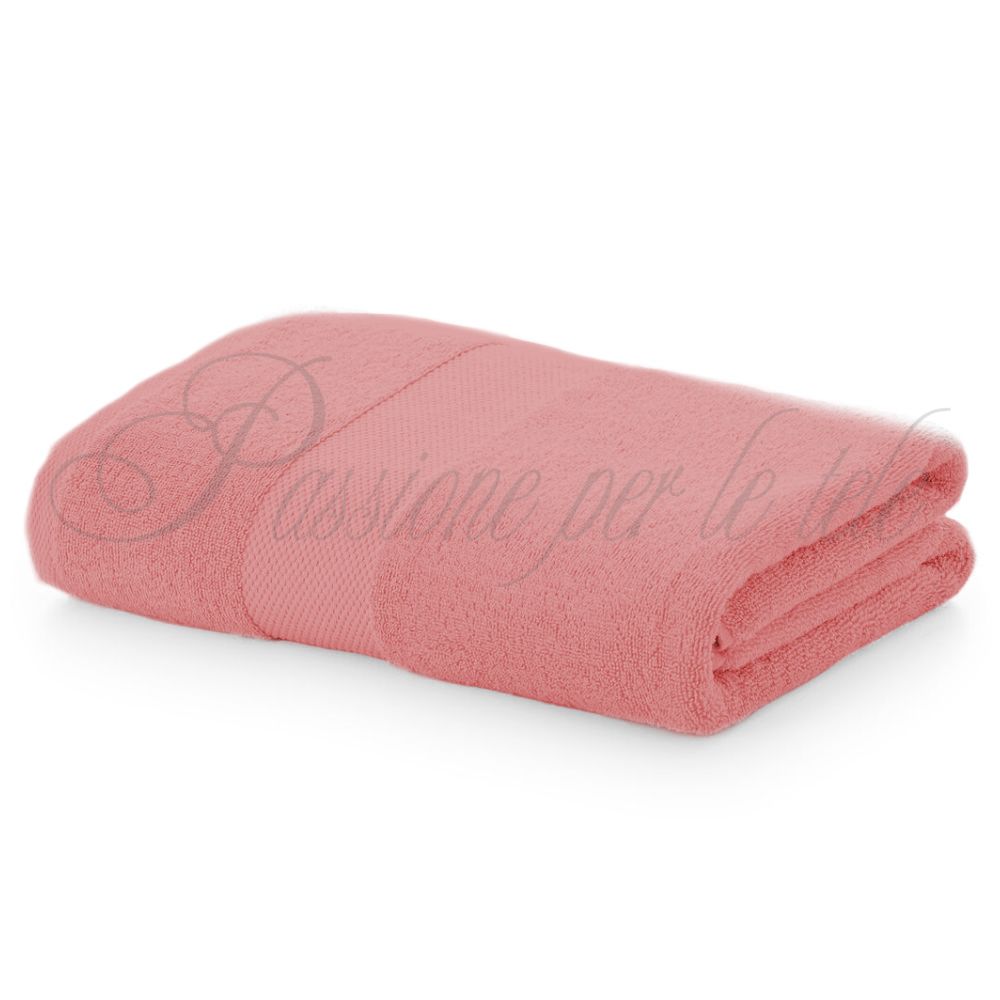 Telo doccia 90x150  spugna di cotone Rosa