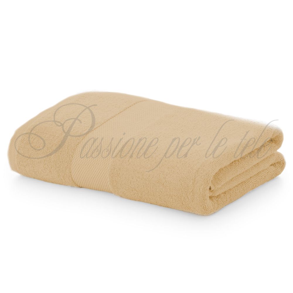 Telo doccia 90x150  spugna di cotone Beige