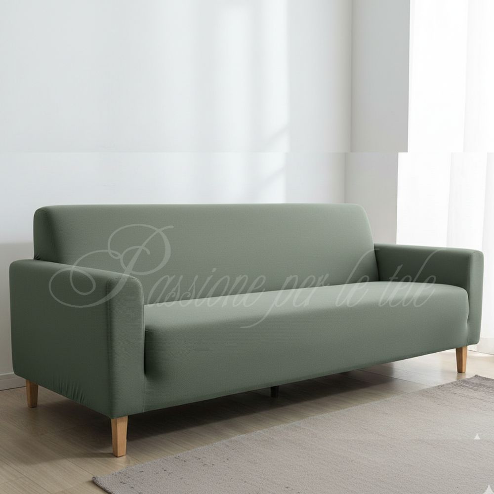 Copridivano duetto bielastico 1 posto Poltrona Salvia