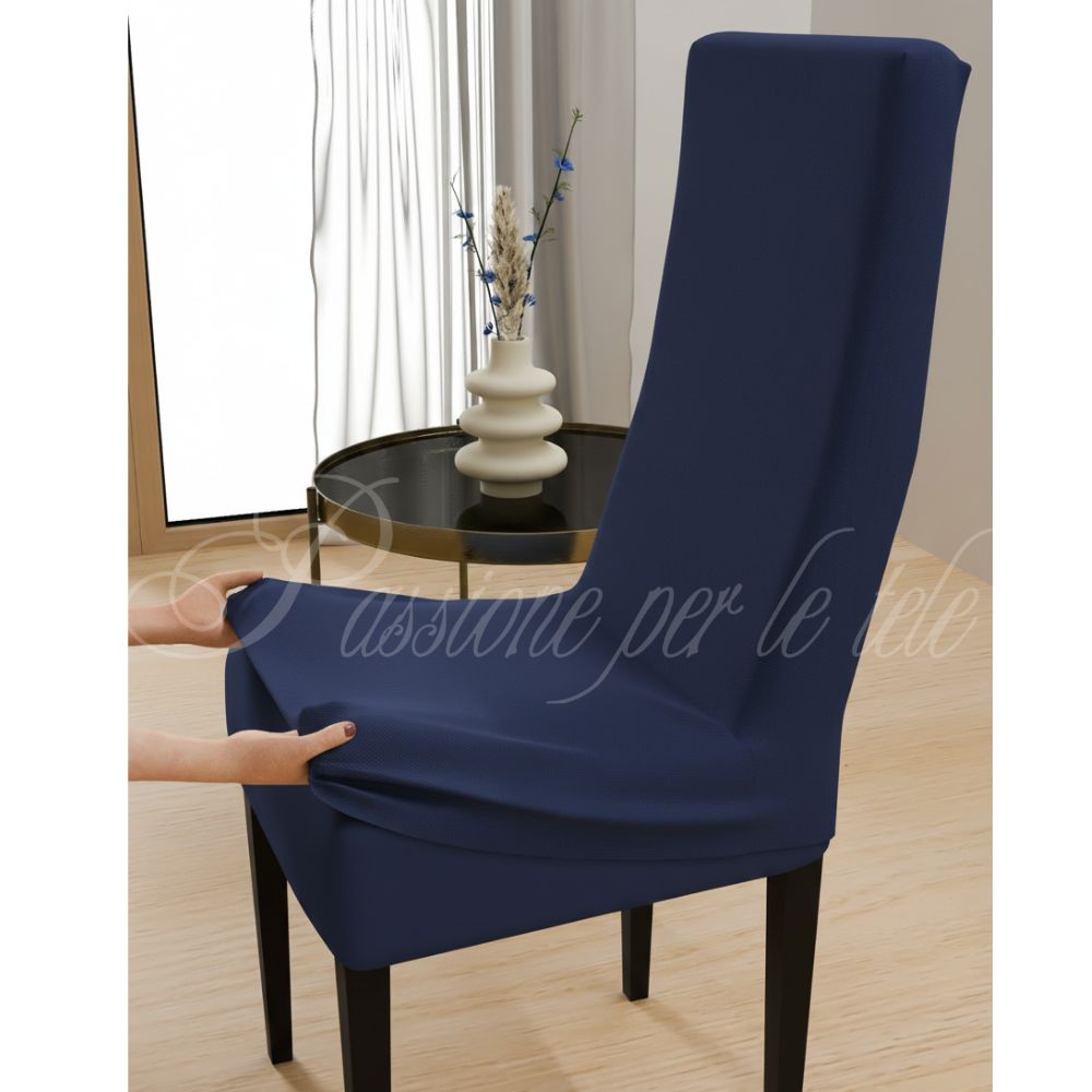 Coprisedia duetto bielastico comfort 2 pezzi Blue