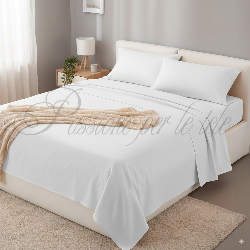 Completo lenzuola tinta unita