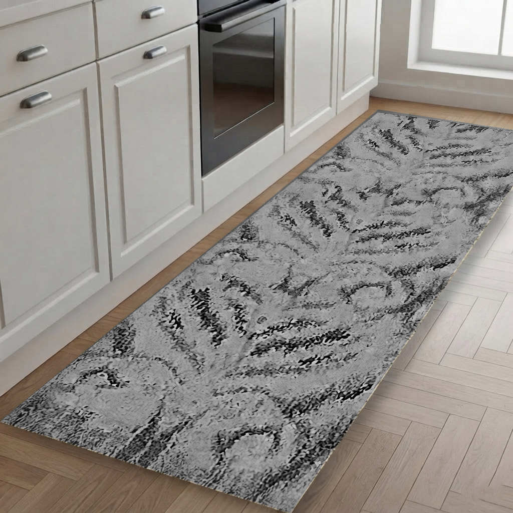 Tappeto da cucina antiscivolo antimacchia 50x150cm Perla