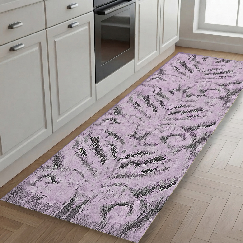 Tappeto da cucina antiscivolo antimacchia 50x250cm Cipria